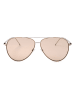 Hugo Boss Damen-Sonnenbrille in Hellbraun/ Silber