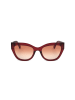 Longchamp Damen-Sonnenbrille in Rot/ Orange