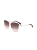 Longchamp Damen-Sonnenbrille in Gold/ Braun