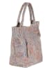 Mia Tomazzi Leren schoudertas meerkleurig - (B)30 x (H)35 x (D)18 cm