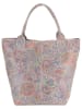 Mia Tomazzi Leren schoudertas meerkleurig - (B)30 x (H)35 x (D)18 cm
