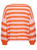 Sublevel Sweter w kolorze pomarańczowo-kremowo-jasnoróżowym