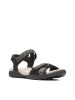 Clarks Leren sandalen zwart