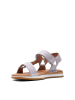 Clarks Leren sandalen paars
