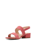 Clarks Leder-Sandaletten in Rot