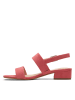 Clarks Leder-Sandaletten in Rot