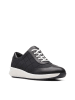 Clarks Leren sneakers zwart