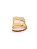 Legero Skórzane klapki "Clear" w kolorze żółtym