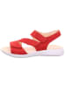Legero Skórzane sandały "Fantastic" w kolorze czerwonym