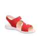 Legero Skórzane sandały "Fantastic" w kolorze czerwonym