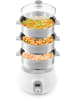 KITCHENCOOK Gartopf "Multi Steam" in Weiß - 9 l