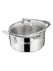 Tefal 7tlg. Set: Edelstahl-Kochgeschirr "Cook Smart"