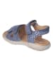 Ricosta Skórzane sandały "Moni" w kolorze niebieskim