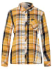 Timezone Blouse oranje/donkerblauw