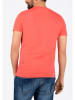 Timezone Shirt in Rot/ Orange