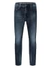 Timezone Spijkerbroek "Fin" - slim fit - donkerblauw