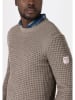 Timezone Sweter w kolorze beżowym