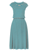 finside Jurk "Mekko" turquoise/beige