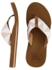 Reef Teenslippers "Spring" lichtbruin/beige