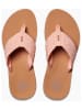 Reef Zehentrenner "Spring" in Rosa/ Beige