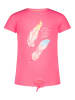 Topo Shirt "Feather" in Pink