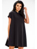 Awama Kleid in Schwarz