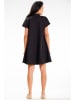 Awama Kleid in Schwarz