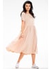 Awama Kleid in Beige