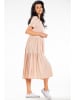 Awama Kleid in Beige