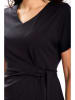Awama Kleid in Schwarz