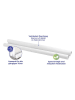 Wenko 2-delige set: tochtstrips wit - (B)80 x (H)13 cm
