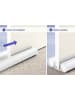 Wenko 2-delige set: tochtstrips wit - (B)80 x (H)13 cm