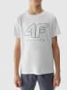4F Koszulka sportowa w kolorze biaÅ‚ym