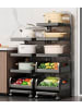 Joybos Rolkast zwart - (B)35 x (H)105 x (D)29 cm