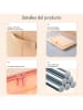 Joybos 2-delige set: kledingboxen beige - (B)50 x (H)33 x (D)40 cm