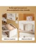 Joybos 2-delige set: kledingboxen beige - (B)50 x (H)33 x (D)40 cm