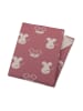 Sterntaler® Strick-Schmusedecke "Mabel" in Rosa - (L)100 x (B)80 cm