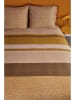 Beddinghouse Satijnen beddengoedset "Darren" lichtbruin/beige