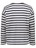 Blue Seven Longsleeve wit/zwart
