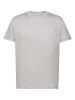 ESPRIT Shirt in Hellgrau/ Weiß