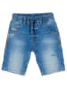 Diesel Kid Szorty dżinsowe w kolorze niebieskim