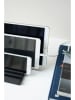 Yamazaki Tablethalter "Tower"  in Schwarz - (B)10 x (H)1,8 x (T)13 cm