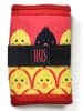 IRIS Barcelona Torba "Red Friends" w kolorze czerwono-żółtym na kanapki - 12 x 26 x 2,5 cm