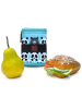 IRIS Barcelona Sandwichtasche "Blue Friends" in Hellblau - (B)12 x (H)26 x (T)2,5 cm