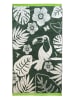 Le Comptoir de la Plage Ręcznik plażowy "Ivoire - Musia" w kolorze oliwkowo-białym - 175 x 100 cm