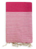Le Comptoir de la Plage Fouta "Mikanda" in Pink - (L)200 x (B)100 cm