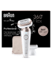 Braun Epileerapparaat "Silk-épil 9-030 3D" wit/lichtroze