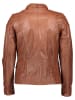 KRISS Lederjacke in Cognac