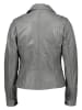 KRISS Lederjacke in Grau