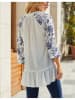 LA Angels Blouse crème/blauw